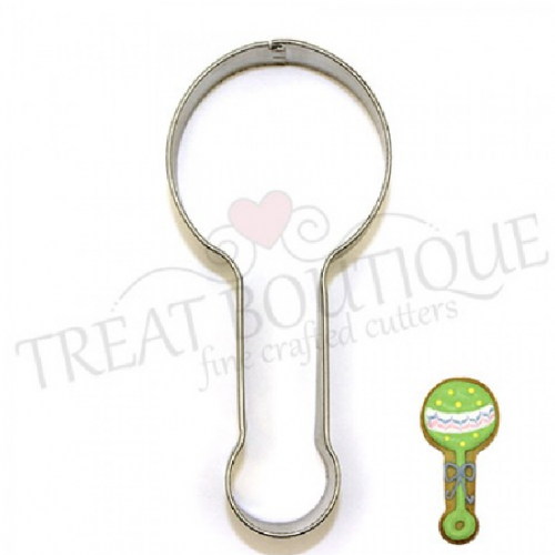 COOKIE CUTTER BABY RATTLE 10*5.5CM COOKIE CUTTER BABY RATTLE 10*5.5CM